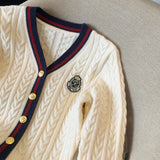 Women's V-Neck Knit Sweater