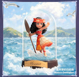 POP MART Disney PRINCESS Create Your World Series Blind Box Surprise Mystery Box Anime Action Figurines Home Decor Desktop Model