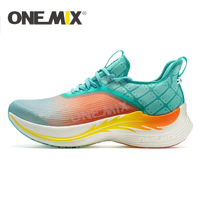 ONEMIX Carbon Plate Marathon Running Racing Shoes Professional Stable Support Shock-relief Ultra-light Rebound Sneakers