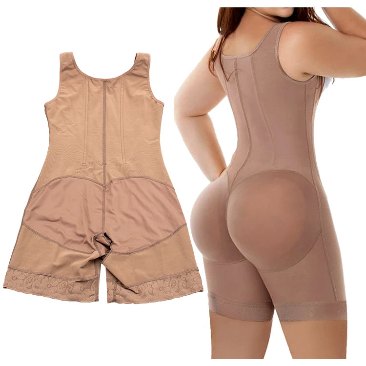 Stage 2 Post-Surgical BBL Faja – USA-Made Tummy Control Body Sculpting Shaper