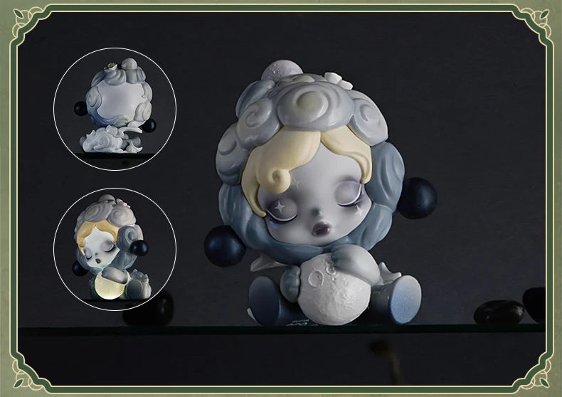 POP MART SKULLPANDA The Ink Plum Blossom Series Trendy Blind Box Toys Mystery Box Mistery Action Figure Surprise Birthday Gift
