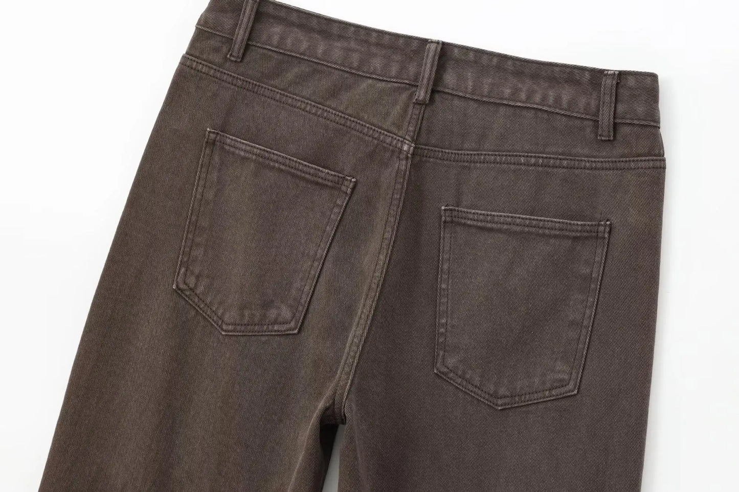 Maxdutti Retro Straight-Leg Mom Jeans | Cotton Denim