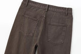 Maxdutti Retro Straight-Leg Mom Jeans | Cotton Denim