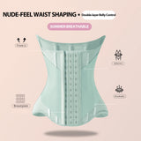 U-Shaped Steel-Boned Waist Trainer & Breast Lift Corset