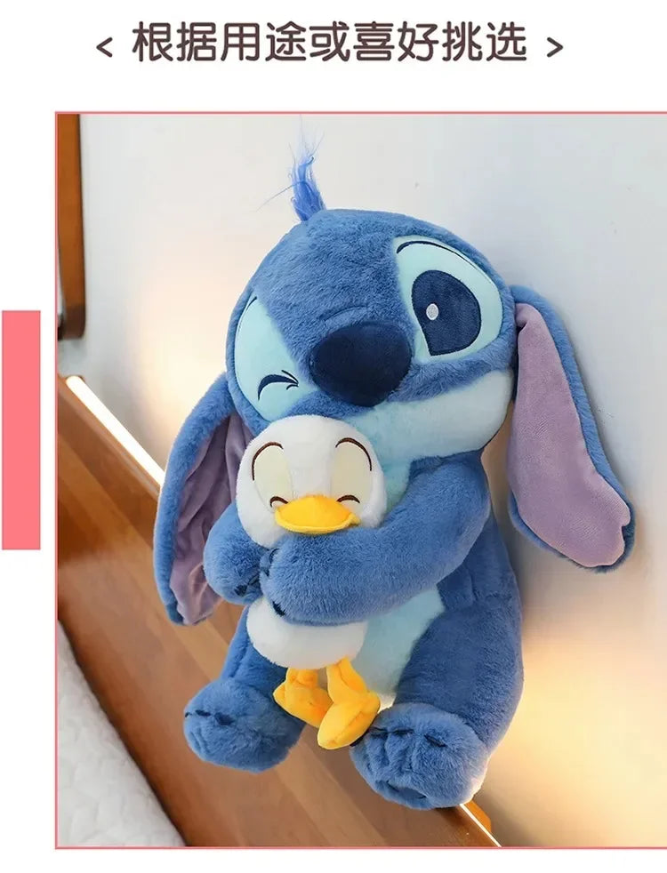 Disney Stitch & Duck Plush Doll