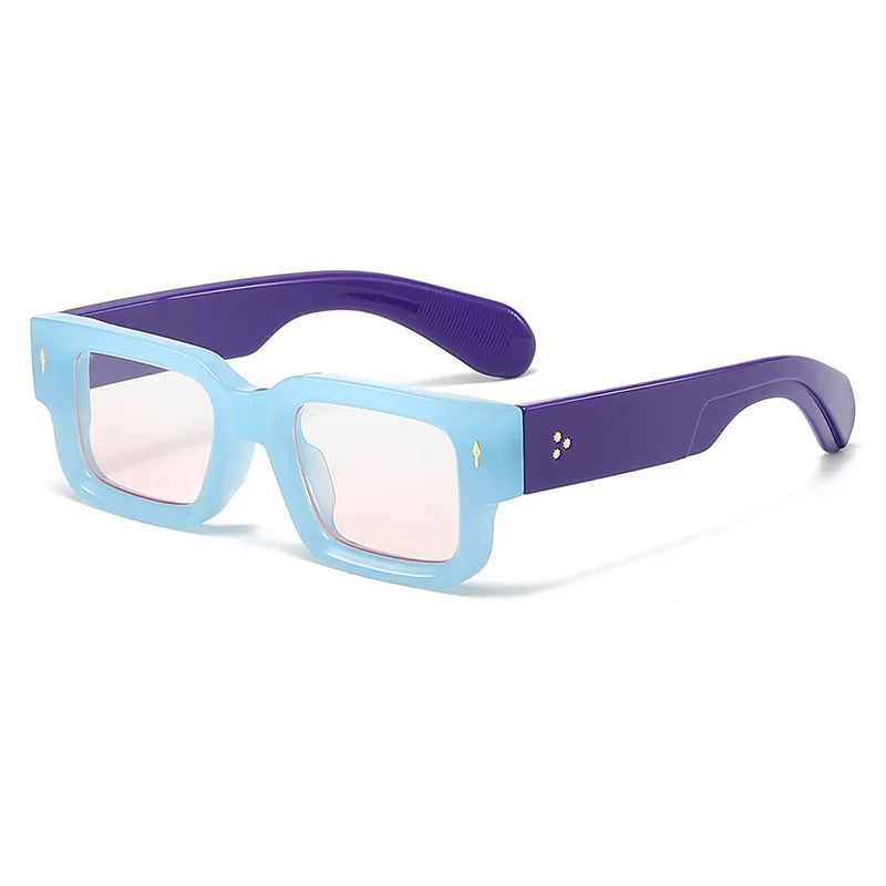 Retro Square Sunglasses – UV400 Luxury Shades