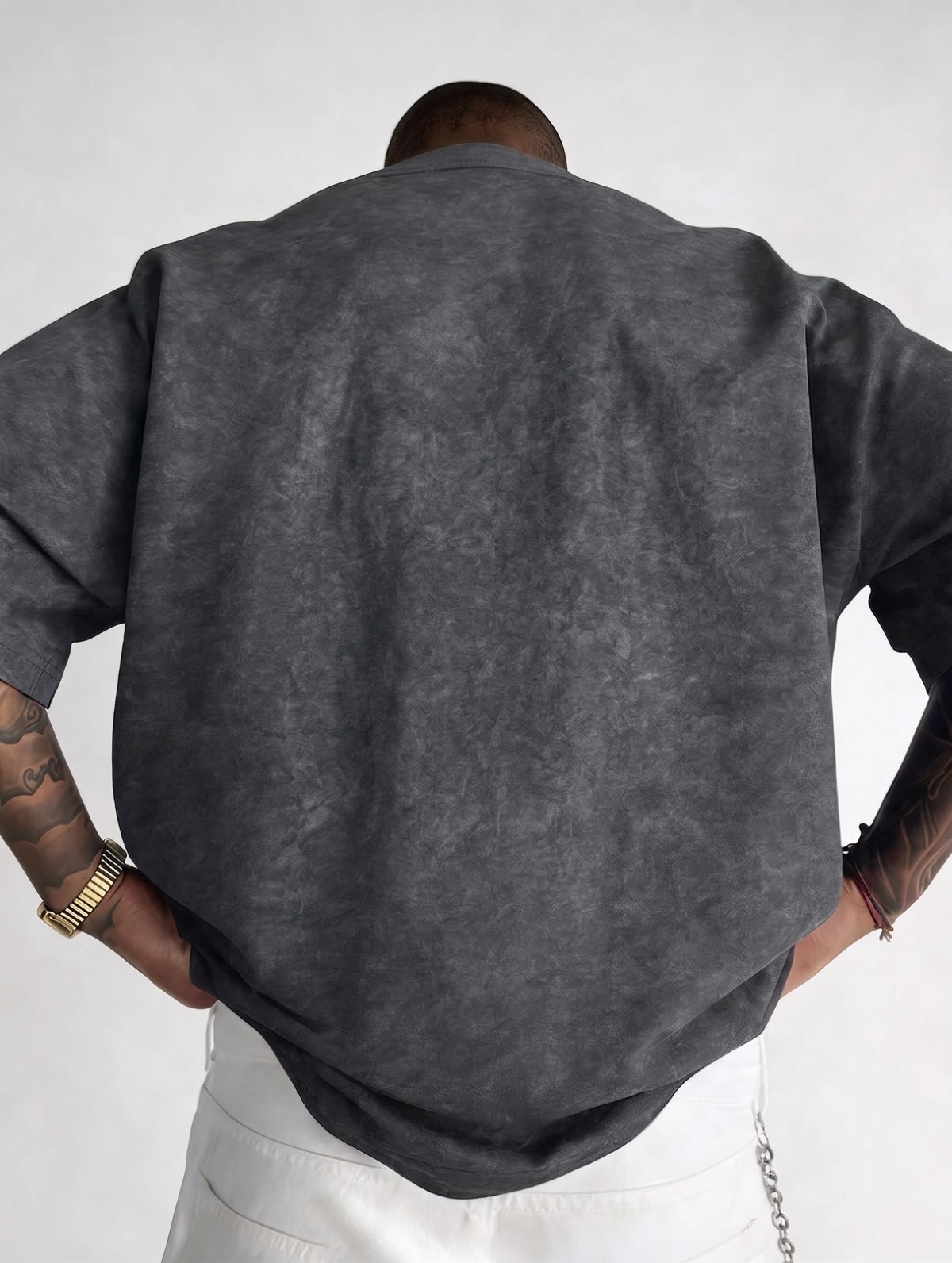 Men's Oversized Acid Wash T-Shirt