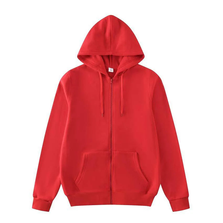 Women’s Relaxed Fleece Zip-Up Hoodie with Pockets