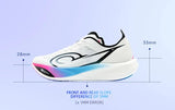 QIAODAN Feiying PB3 Enhanced Edition Professional Marathon Carbon Board Running Shoes 2025 Men's Sneakers QDB023251299T
