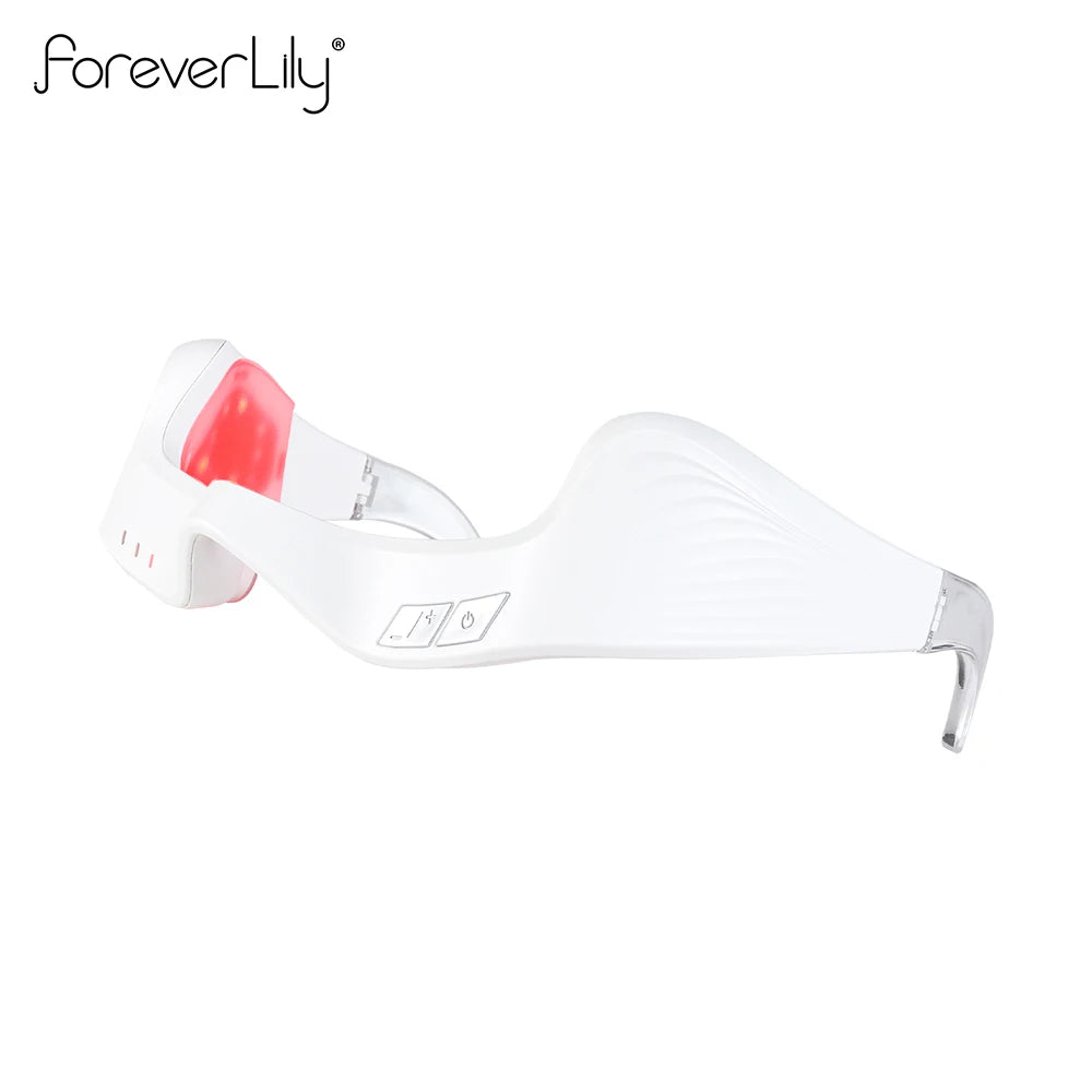 Electric Eye Massager Under-Eye Glasses Massager Eye Fatigue Relief Massager Red Light Relieves Eye Fatigue Eyes Massage Glasses