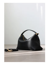 2024 Women Genuine Leather Luxury Handbags Small Size Versatile Cowhide Crossbody Bag Fashion Soft Messenger Purses