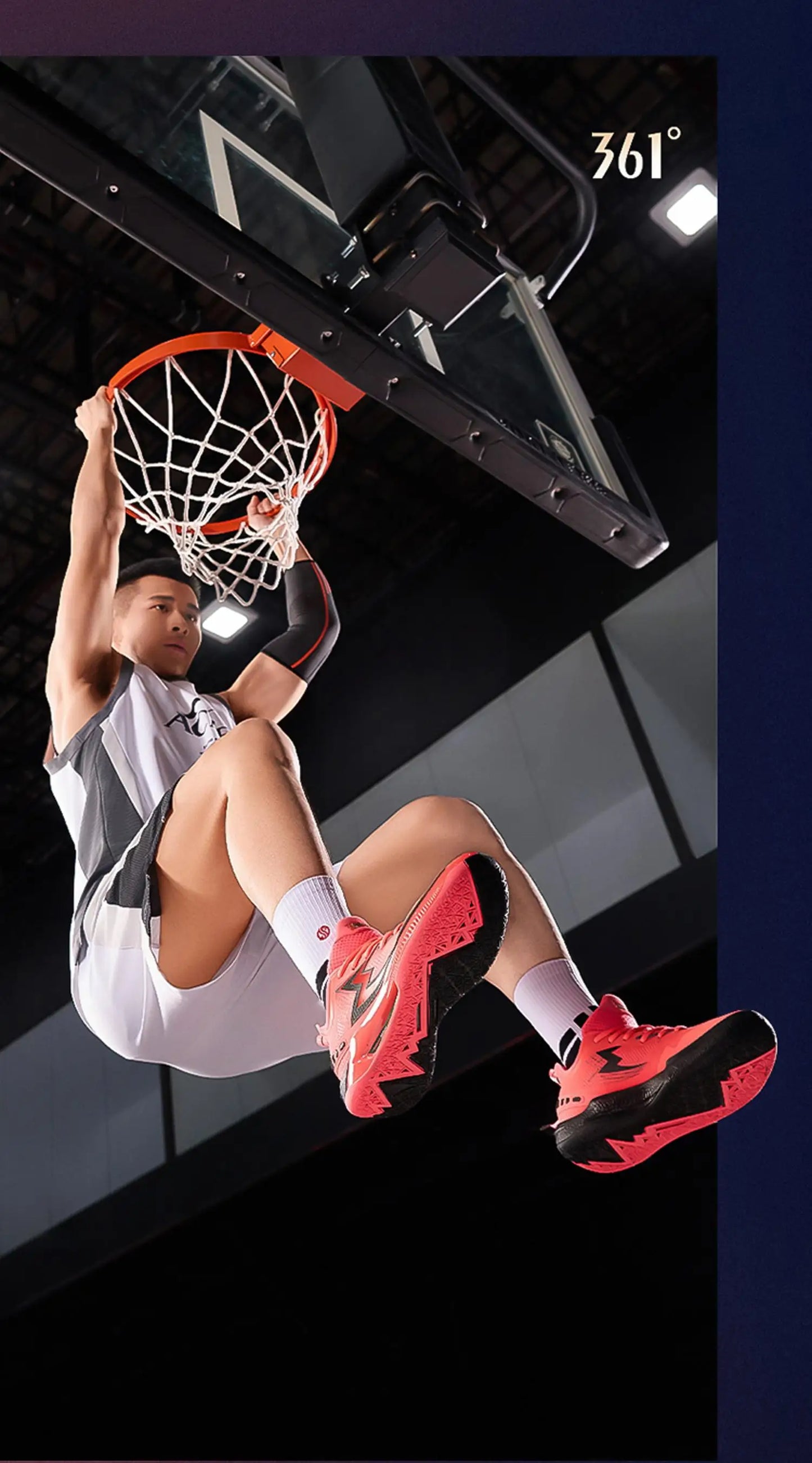 361 Degrees BIG3 5.0 Quick Pro Men Basketball Shoes Carbon Plate Breathable Stable Flexible Training Male Sneakers 672421111