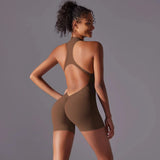 High-Intensity Compression Yoga Jumpsuit
