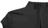 Elegant Bodycon Button-Front Mini Dress