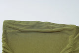 Elegant Halter Ruched Backless Maxi Dress