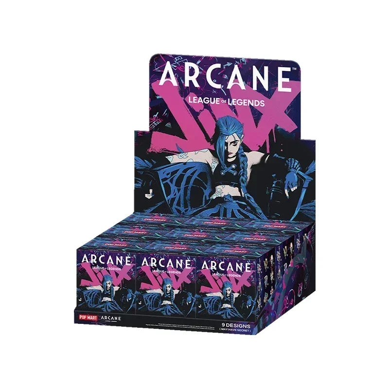 POP MART League of Legends: Arcane Series Blind Box Toys Kawaii Anime Action Figure Caixa Caja Surprise Mystery Bag Toy
