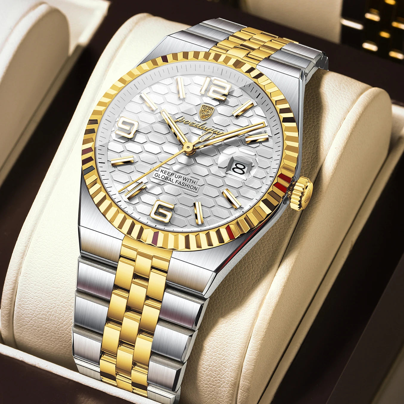 Luxury Men’s Quartz Wristwatch