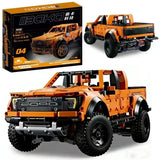 1300+PCS Tech Raptors Pickup Truck Race Car Building Block Kit Compatible MOC Creative DIY Vehicle Bricks Toys Gift Teens Adults