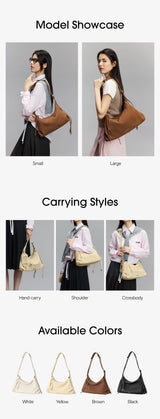 Amazing Song Donut Hobo Bag – Genuine Leather Crossbody