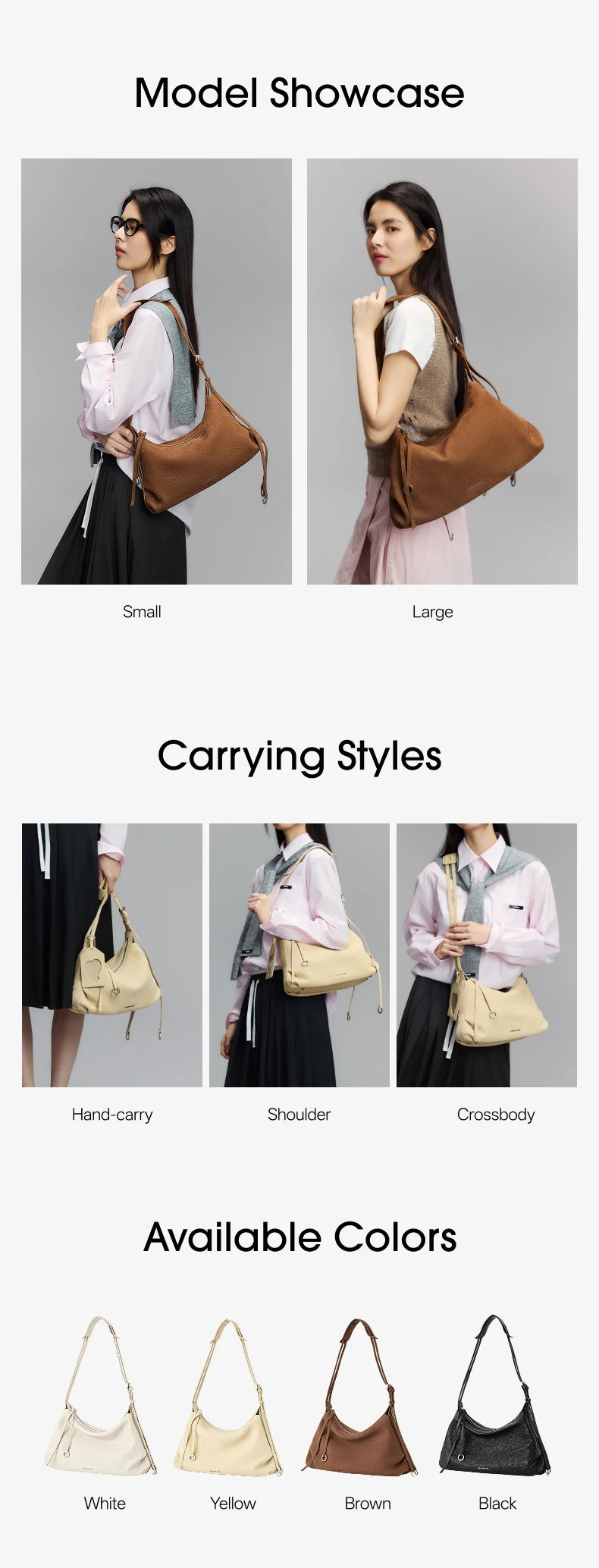 Amazing Song Donut Hobo Bag – Genuine Leather Crossbody
