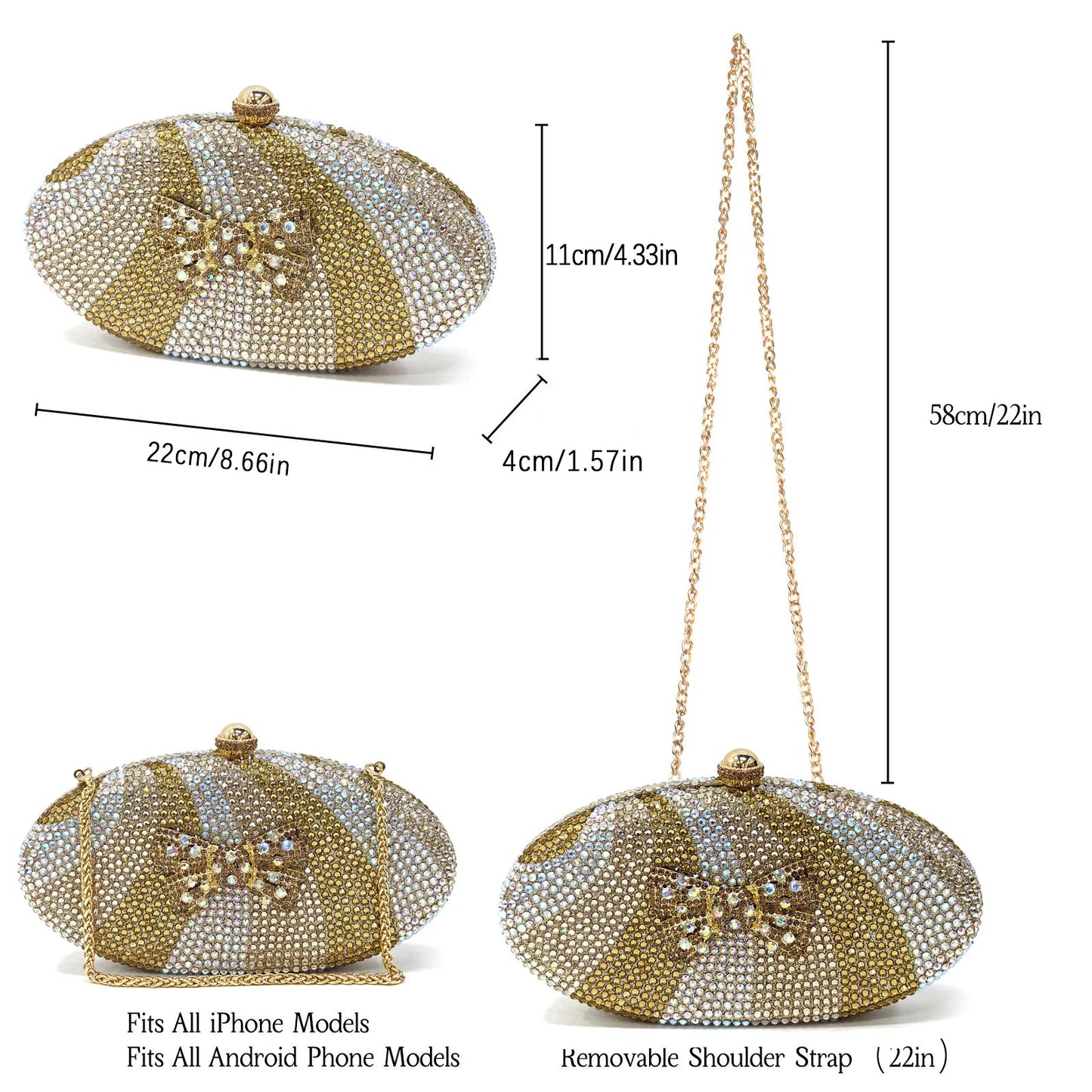 Venus Chan Pointed-Toe Heels & Handbag Set for Women