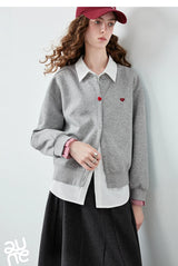 Women's Plaid Patchwork Cotton-Blend Jacket
