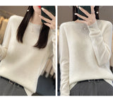 Women's Merino Wool Crew Neck Sweater