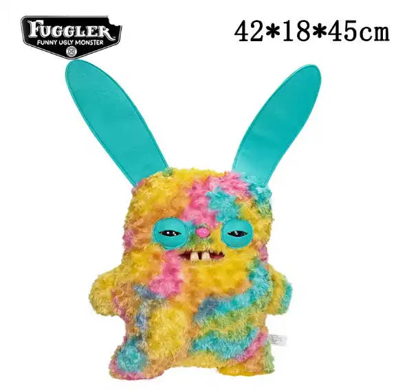 Original Fuggler 16inch  Ugly Teeth Monsters Plush Toys Kawaii Bigg Plushies Pillows Cute Pleuche Halloween Birthday  Doll Gifts