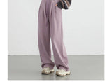 Women's High-Waisted Drawstring Wide-Leg Pants