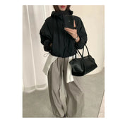 Motingsome Luxury Niche First-layer Cowhide Tote Bag Woman Large Capacity Shoulder Underarm Bag Casual Tote Big Handbag 2025 New