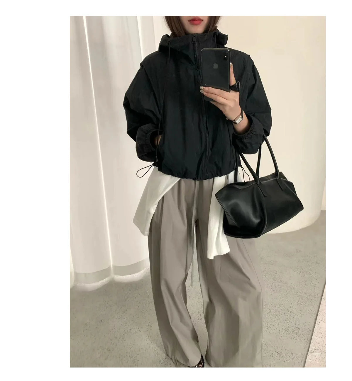 Motingsome Luxury Niche First-layer Cowhide Tote Bag Woman Large Capacity Shoulder Underarm Bag Casual Tote Big Handbag 2025 New