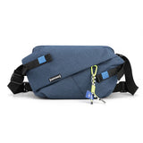 Unisex Nylon Panelled Crossbody Chest Pack