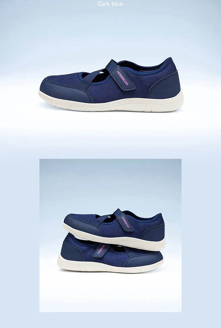 HOBIBEAR Wide-Toe Mary Jane Flats | Barefoot Ballet Shoes