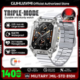 2026 Military-Grade Outdoor Sports Smartwatch 1400mAh