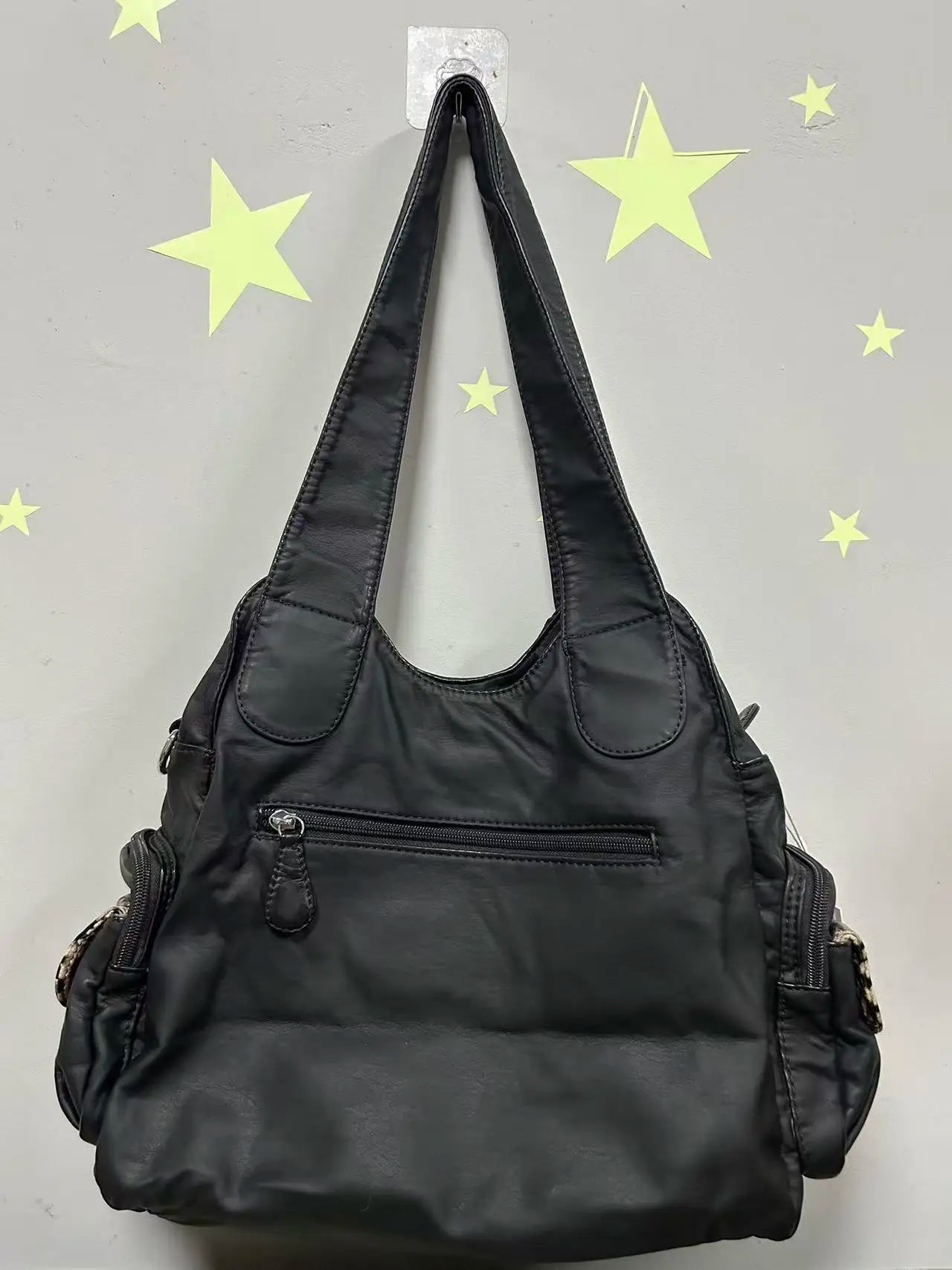 Vintage Women Handbags Fashion PU Leather Shoulder Bags Female Satchel Big-capacity Shoulder Purse Bag bolsa feminina