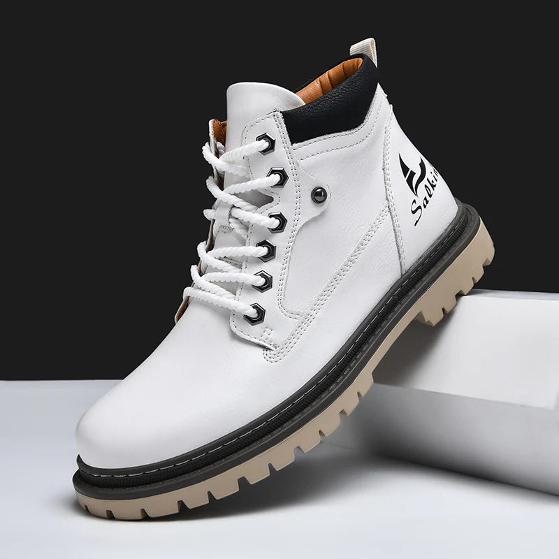 Men’s Handmade Leather Outdoor Boots