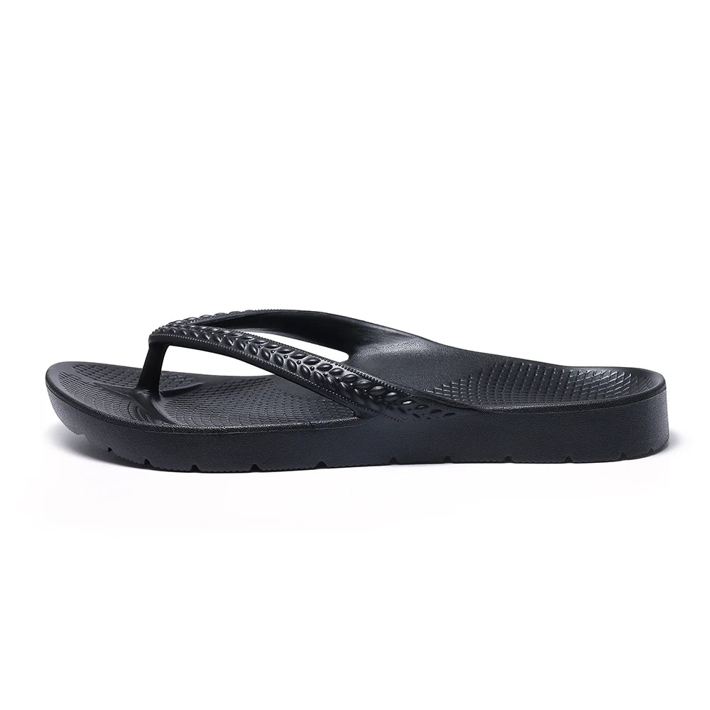 Crestar Women's Orthopedic Flip Flops Summer New EVA Sandals For Plantar Fasciitis Relief Comfort Unisex Non-slip Beach Slippers