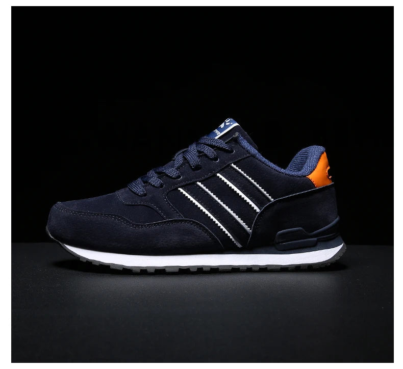 Men's Corduroy Lace-Up Casual Sneakers