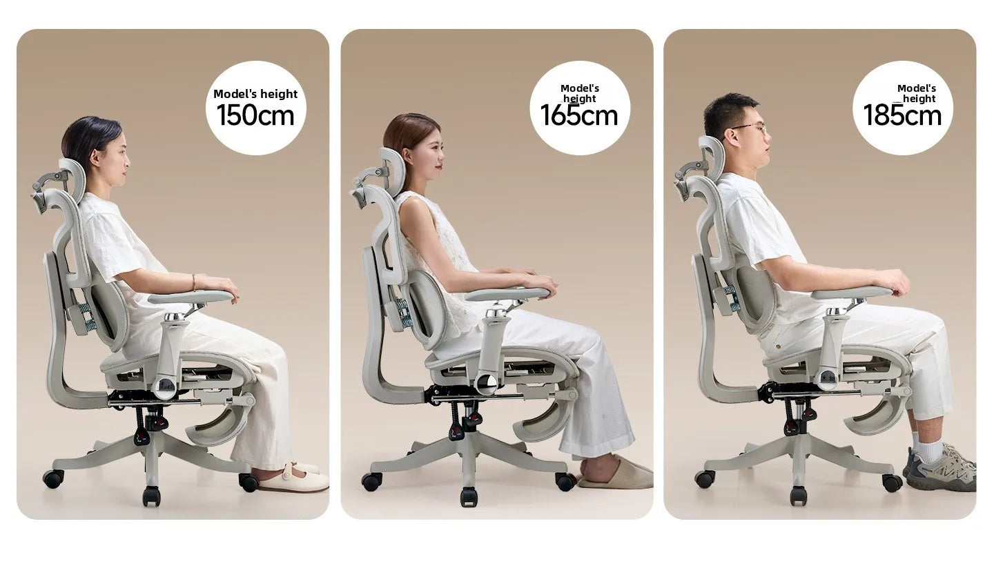 Ergonomic Gaming Chair with 6D Armrest & Lumbar Support