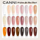 CANNI 30pcs Gel Polish Kit – HEMA & TPO Free CC Collection
