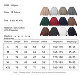 Men's 350gsm Fleece Crewneck Sweatshirt