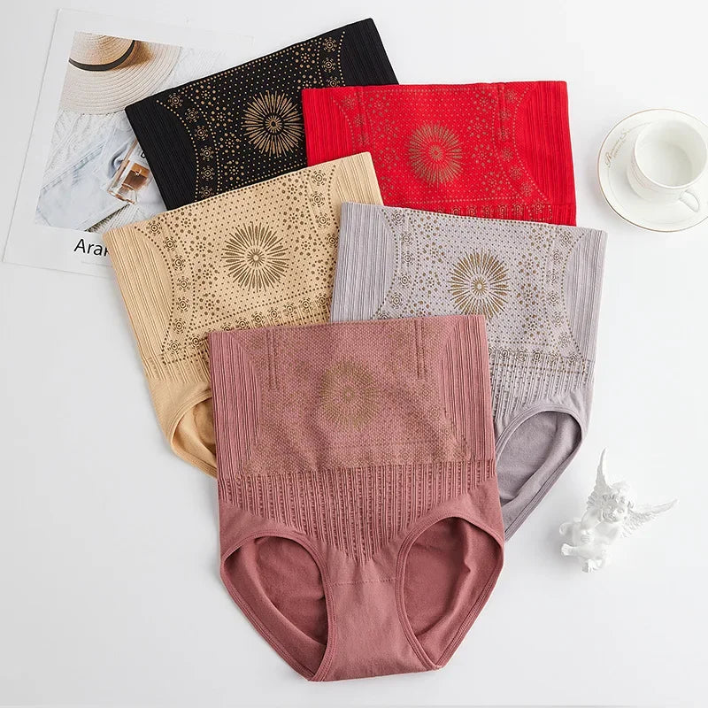 Seamless High Waist Postpartum Shapewear | USA-Made Control Panties