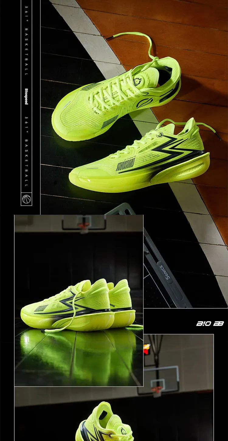 361 BIospeed bb Men Basketball Shoes Carbon Plate Stable Breathable Light Rebound Anti-slip Professional Male Sneakers 672511114