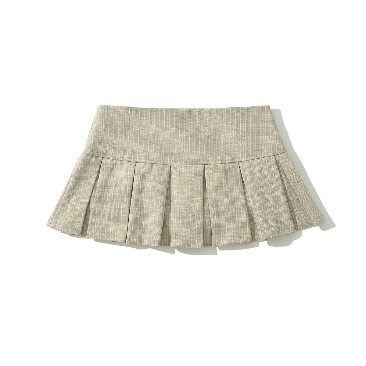 Women's Retro Pleated Mini Skirt