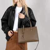 Genuine Brand Top Quality Leather Handbag Women's Tote Messenger Sac Designer Large Capacity 3 Levels Shoulder Crossbody Bags