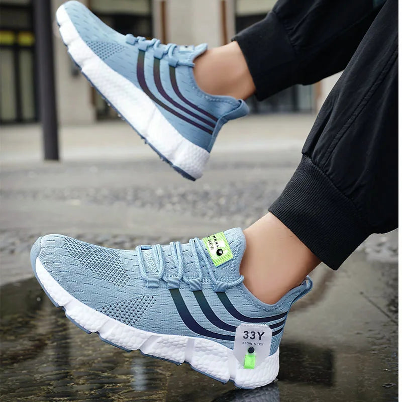Men's Breathable Mesh Walking Sneakers