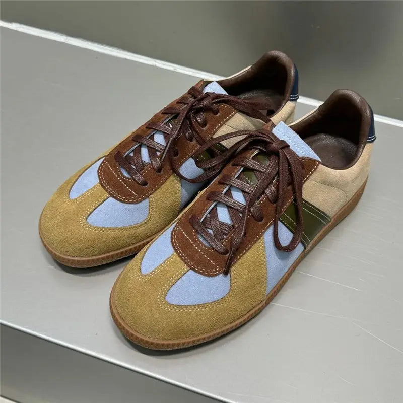 MORAZORA 20 Colors Ins New Genuine Suede Leather Women Flats Lace Up Colors Spring Summer Flat Shoes Casual Sneakers Footwear