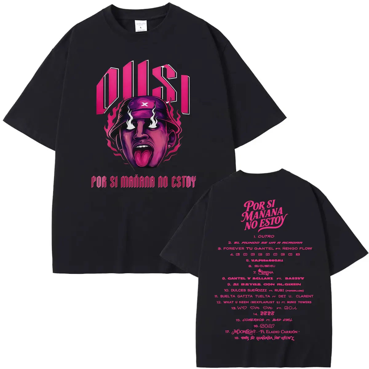 Omar Courtz 2026 Tour Cotton Graphic T-Shirt