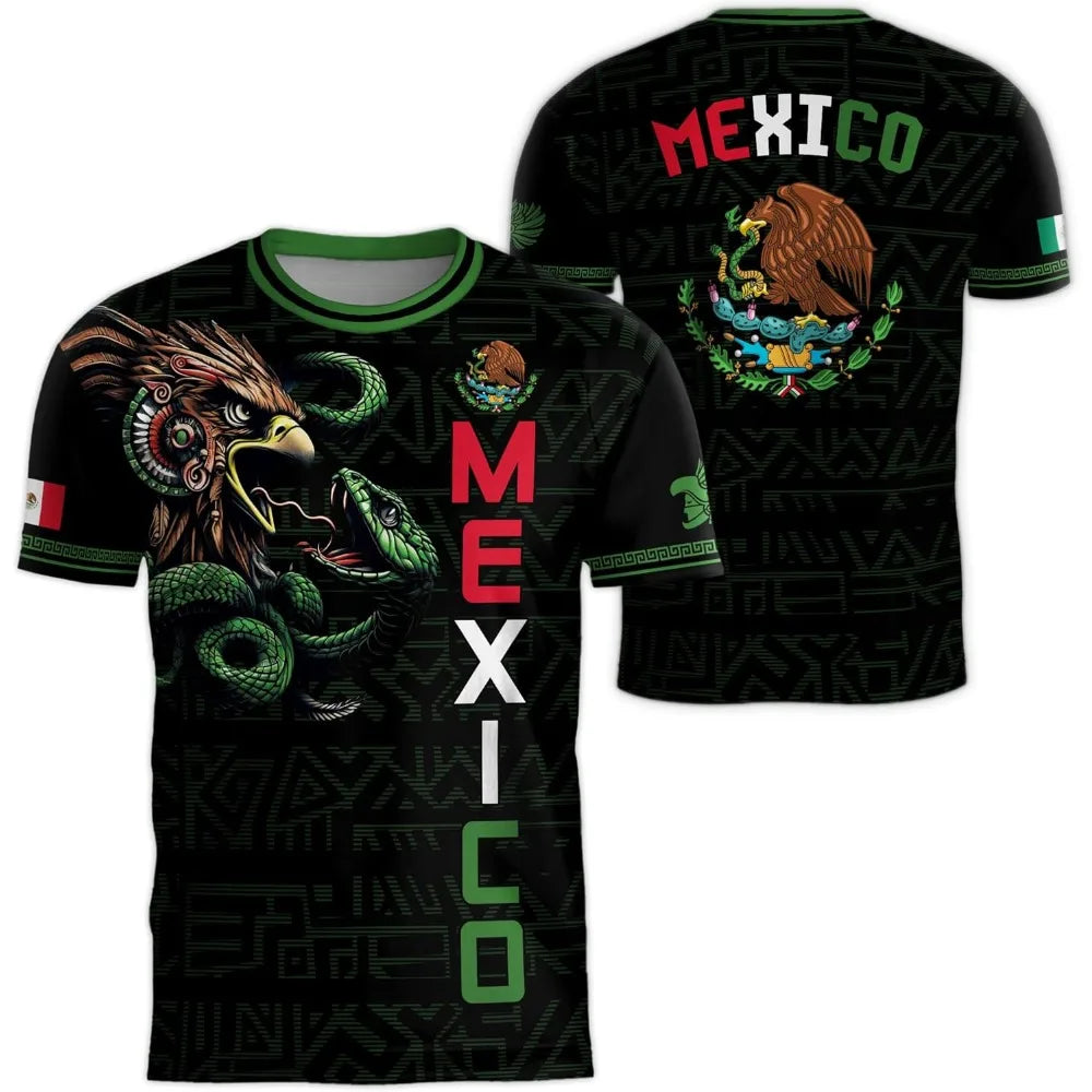Men's Patriotic Eagle 3D Print T-Shirt | Casual Tee