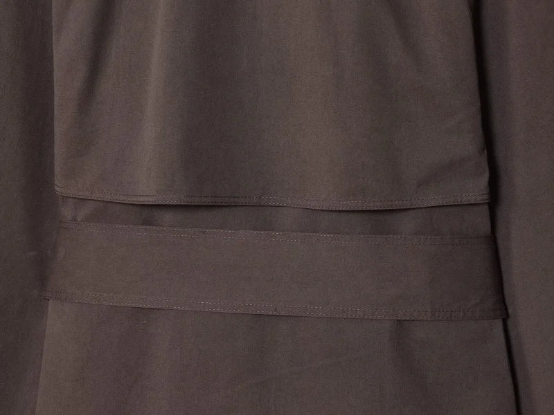 British Style Belted Trench Coat